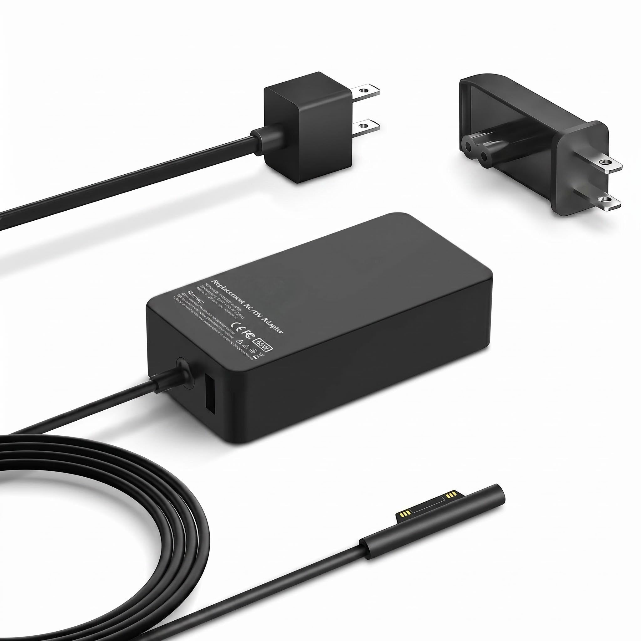 Amazon.com: 65W Microsoft Surface Charger Pro/Laptop/Book/Go